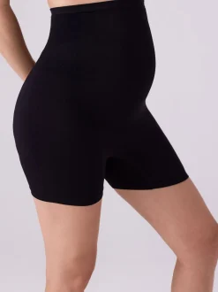 Next Noir/Rose - Lot de 2 culottes courtes de grossesse Discount