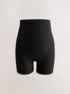 Next Noir/Rose - Lot de 2 culottes courtes de grossesse Discount