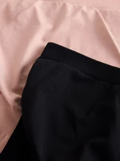 Next Noir/Rose - Lot de 2 culottes courtes de grossesse Discount