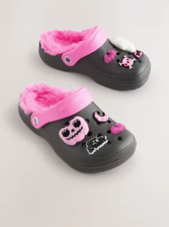 Next Noir/rose Spooky - Sabots chaussons Sale