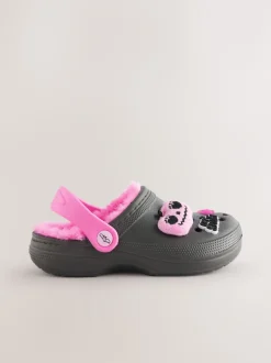 Next Noir/rose Spooky - Sabots chaussons Sale