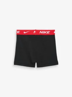Nike Noir/Rouge - Lot de 3 boxers garçon Outlet
