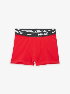 Nike Noir/Rouge - Lot de 3 boxers garçon Outlet