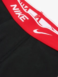 Nike Noir/Rouge - Lot de 3 boxers garçon Outlet