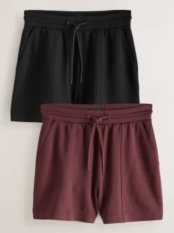 Next noir/rouge baie - Short en jersey 2 Pack Online