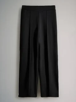 The Set Noir/rouge foncé - Lot de 2 Joggings Coupe droite en modal