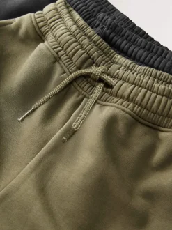 Next Noir/Vert - Lot de 2 joggings cargo (3-16ans)