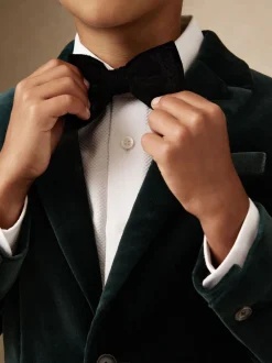 Reiss Nœud papillon Hike en velours Discount