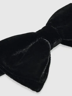 Reiss Nœud papillon Hike en velours Discount