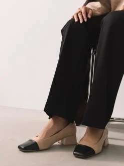 Next Nude - Chaussures à talons bas Forever Comfort® Toe Cap