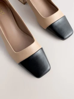 Next Nude - Chaussures à talons bas Forever Comfort® Toe Cap