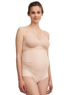 Chantelle Nude - Culotte grossesse pure lisse à taille haute Discount