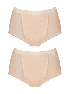 Sloggi Nude - Culotte Tummy Control 2 Pack Knickers Discount