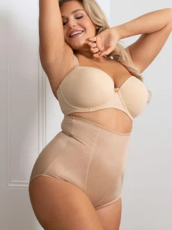 Pour Moi Nude - Culotte taille haute Lingerie Hourglass Firmmy Control taille haute Online