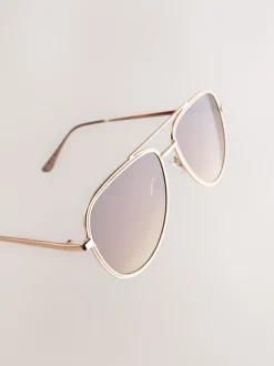 Next Nude - Lunettes de soleil aviateur Bling Sale