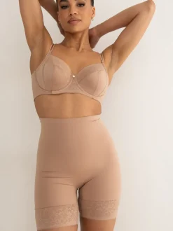 Pour Moi Nude - Effortless Tummy Control Thigh Slimmer Lingerie sculptante Best