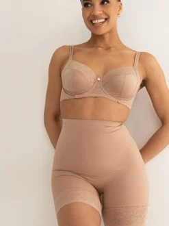 Pour Moi Nude - Effortless Tummy Control Thigh Slimmer Lingerie sculptante Best