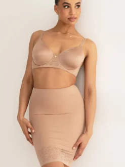 Pour Moi Nude - Effortless Tummy Control Half Slip Lingerie sculptante Outlet