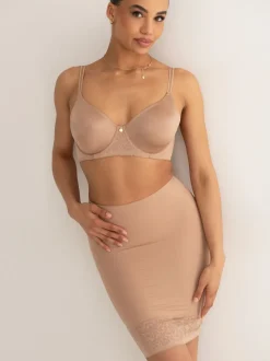 Pour Moi Nude - Effortless Tummy Control Half Slip Lingerie sculptante Outlet