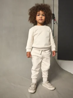 Next - Ensemble sweat-shirt et jogging (3mois-7ans) Off White écru Best