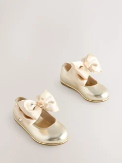 Baker by Ted Baker Or - Chaussures d'occasion Mary Jane Nœud pour filles Sale