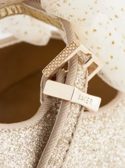 Baker by Ted Baker Or - Chaussures d'occasion Mary Jane Nœud pour filles Hot