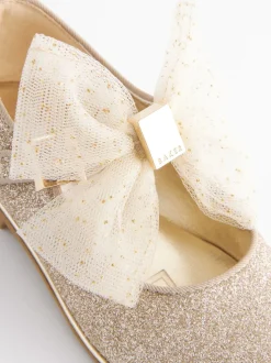 Baker by Ted Baker Or - Chaussures d'occasion Mary Jane Nœud pour filles Hot