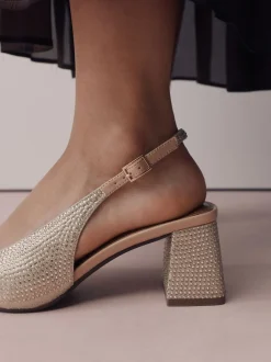 Next Or - Chaussures à talons carrés Forever Comfort® à bout carré Online