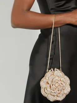 Dune London Or - Bling Hard Embellished Flow Bag Discount