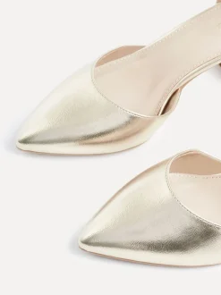 Linzi Or - Davina Coupe large Closed Back Court Block Chaussures Hot