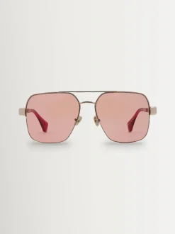 Vivienne Westwood Or - Lunettes de soleil Cowboy VW5100 400 brillants Online