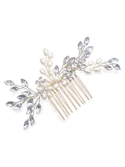 Ivory & Co Or - Peigne Pearl Shimmer Crystal Hot