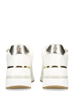 Carvela Or Chrome - Baskets Compensées taille haute Outlet