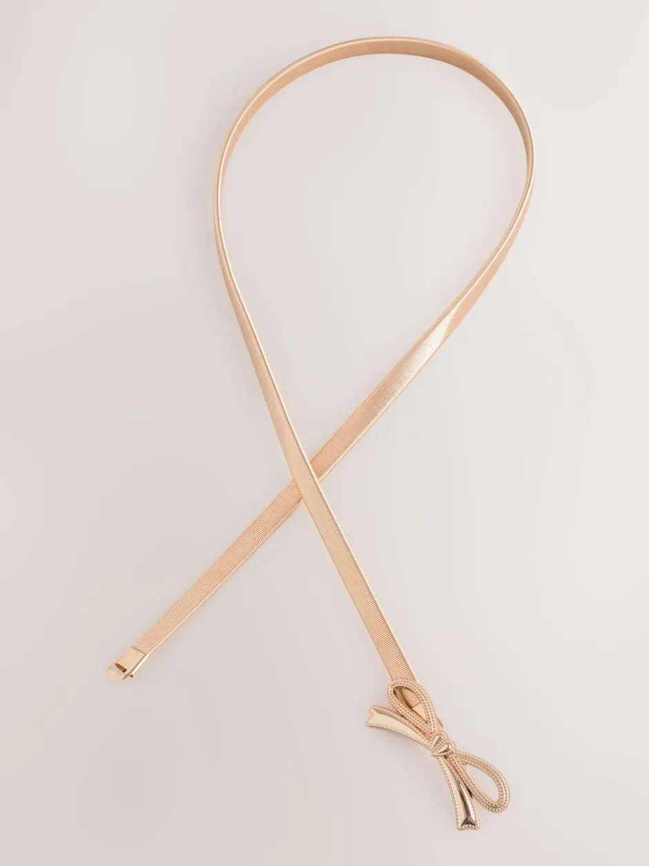 Next Or nœud - Ceinture fine extensible Hot