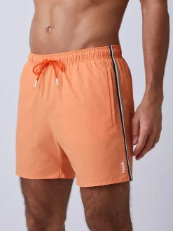 BOSS Orange - Shorts de bain emblématique à rayure latérale Logo