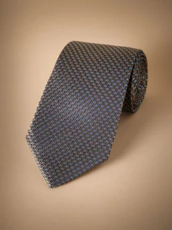 Next - Cravate Signature en soie italienne Orange