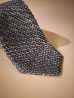 Next - Cravate Signature en soie italienne Orange