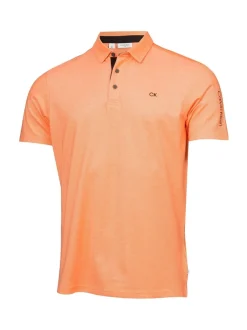 Calvin Klein Golf - Polo Uni Orange Sale