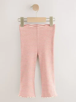 Next Orange automnal - Lot de 5 leggings évasés (3mois-7ans) Clearance