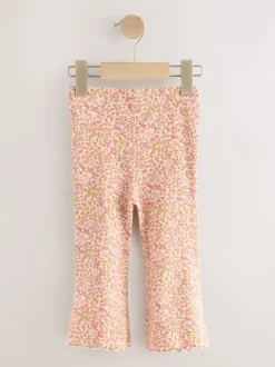 Next Orange automnal - Lot de 5 leggings évasés (3mois-7ans) Clearance