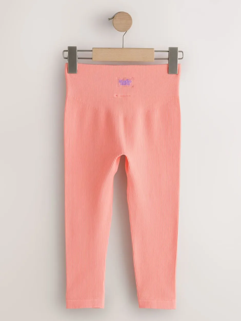 Next - Taille haute Leggings (3-16ans) Orange corail Best