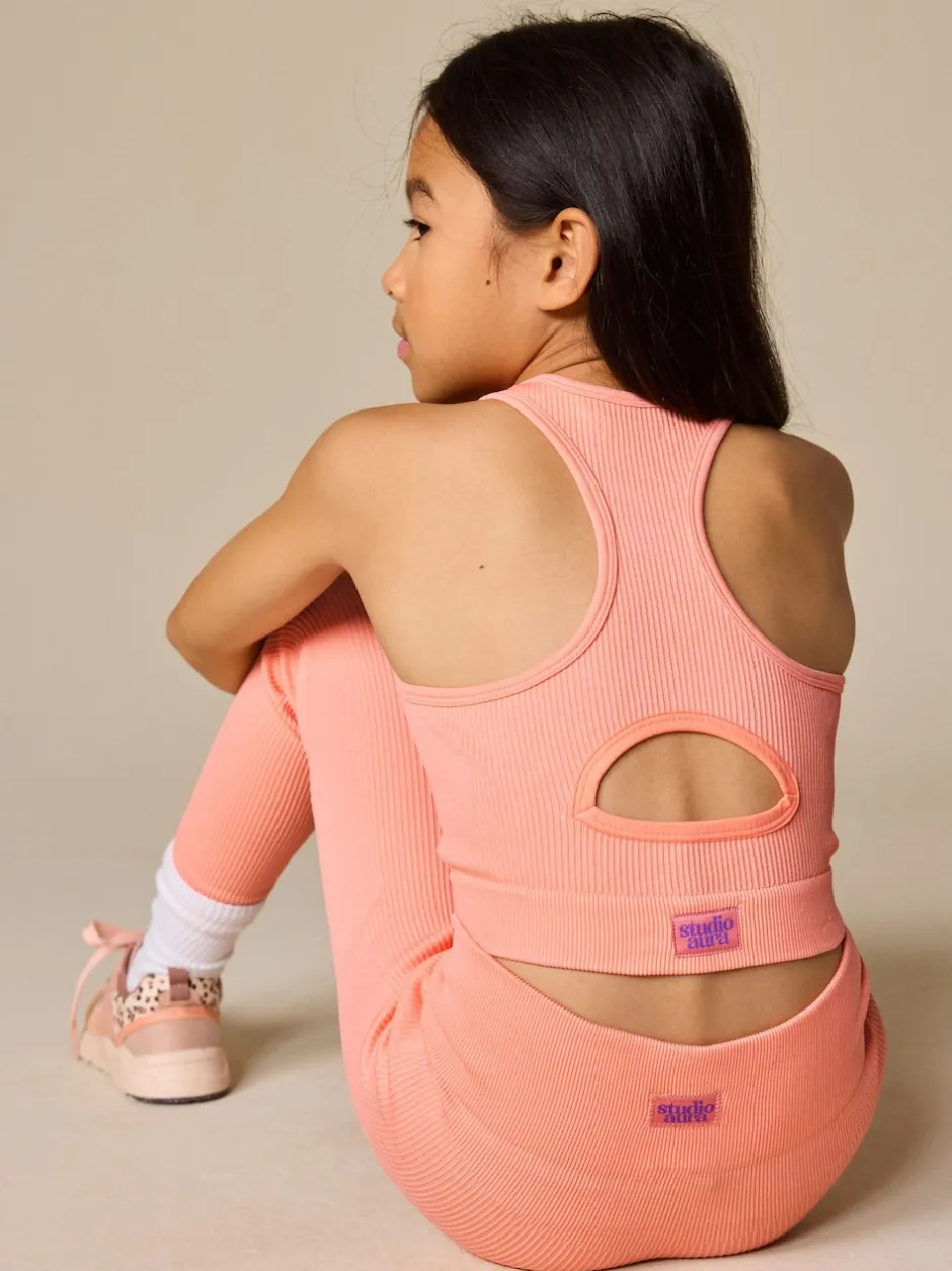 Next Orange corail - Top de sport (5-16ans) Outlet