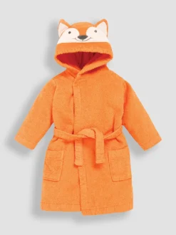 Jojo Maman Bébé Orange rouillé - Peignoirs en coton éponge Discount