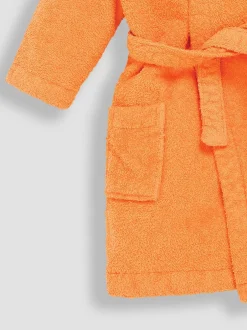 Jojo Maman Bébé Orange rouillé - Peignoirs en coton éponge Discount