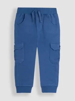 Jojo Maman Bébé Orange rouille et bleu royal - Lot Cargos % Cotton Survêtement 100 2 Sale