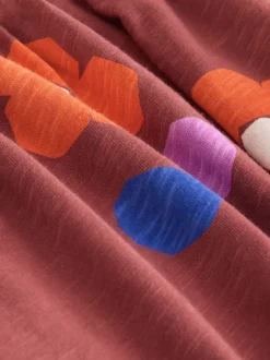 Next Orange rétro - Robe en jersey (3mois à7ans) Sale