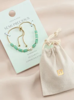 Next Or/Argent - Bracelet semi-précieux Pierre Pully