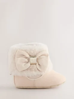 Baker by Ted Baker os - Bébé Filles Faux Fur Trim Padders Bottes Discount