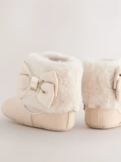 Baker by Ted Baker os - Bébé Filles Faux Fur Trim Padders Bottes Discount