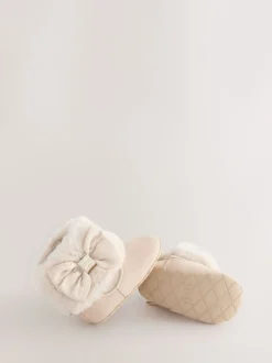 Baker by Ted Baker os - Bébé Filles Faux Fur Trim Padders Bottes Discount